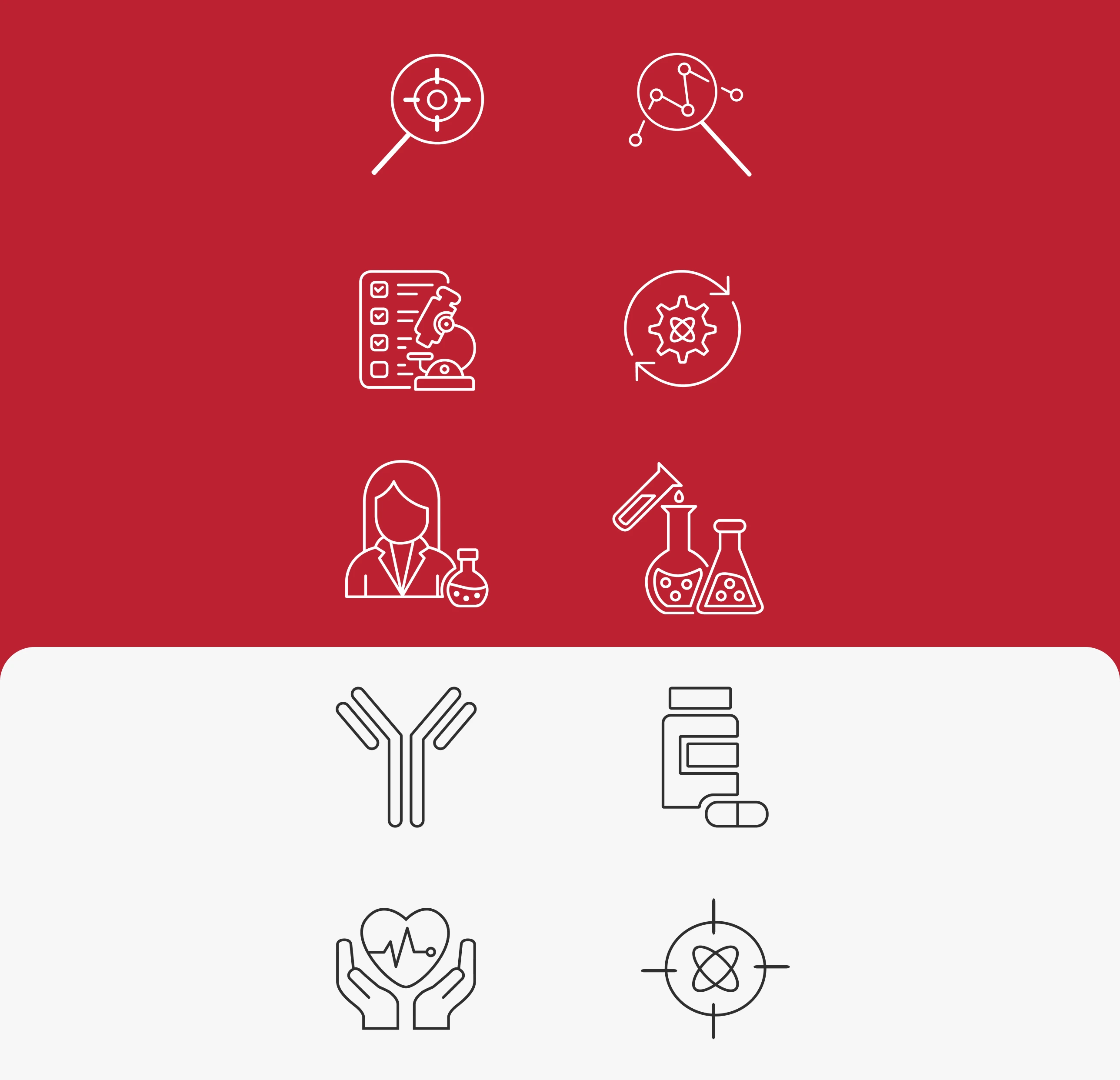 Excellerate Bioscience website by 628 Studio.