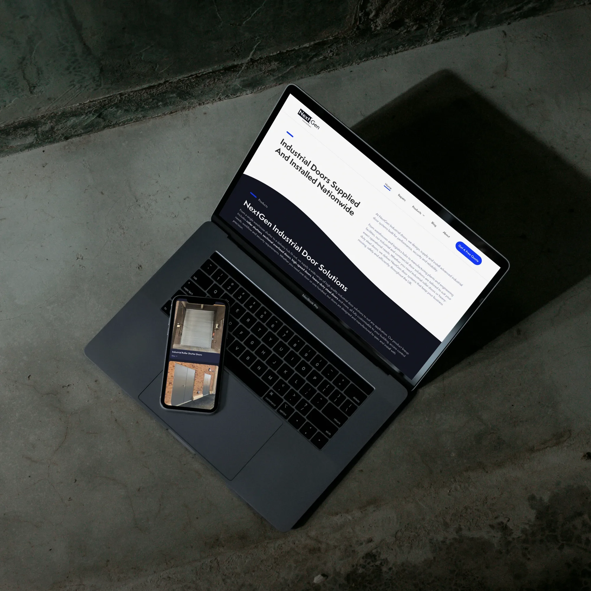 Reviewing a custom admin interface built for a client