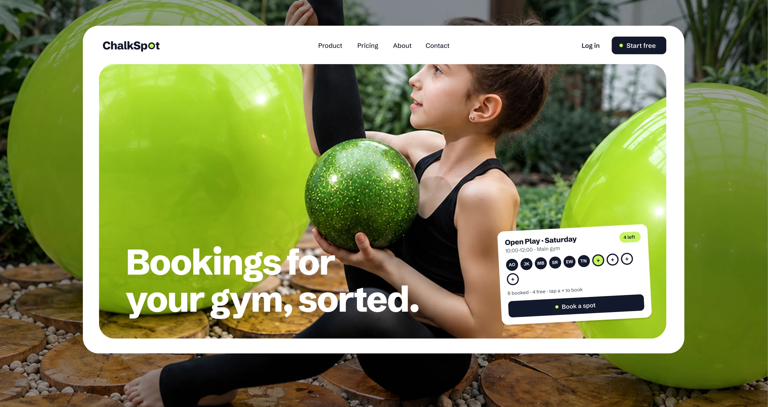 The ChalkSpot marketing site