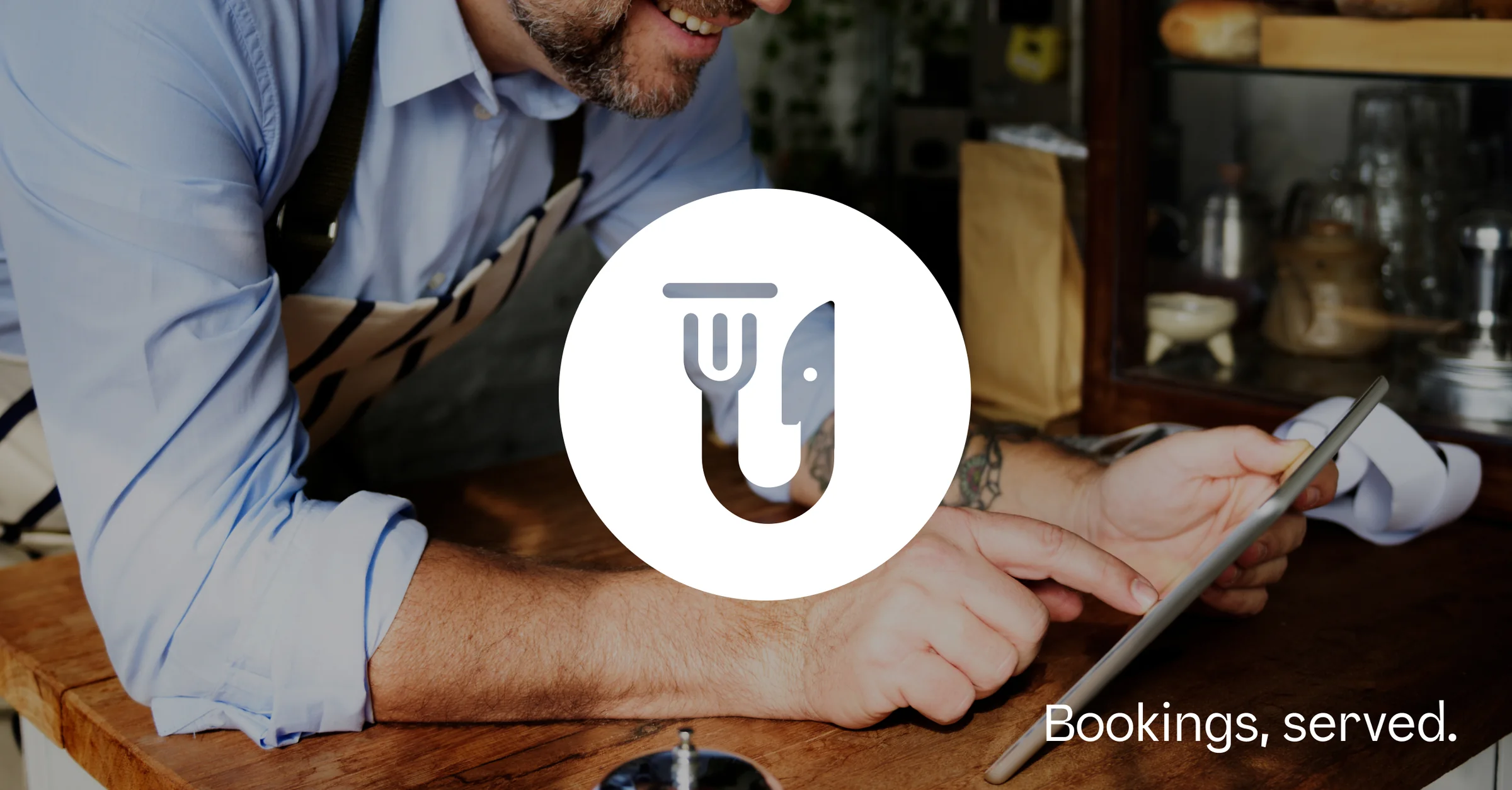 TableCloud: bookings, served