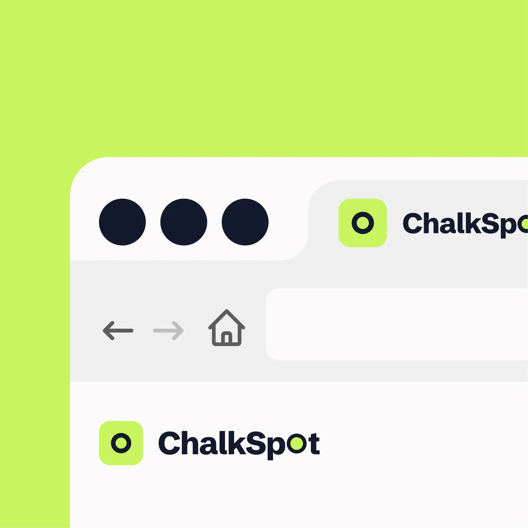 The ChalkSpot logo and identity
